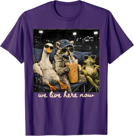 Funny Goose Raccoon Frog Baseb - Women Fashion Now reseña y precio