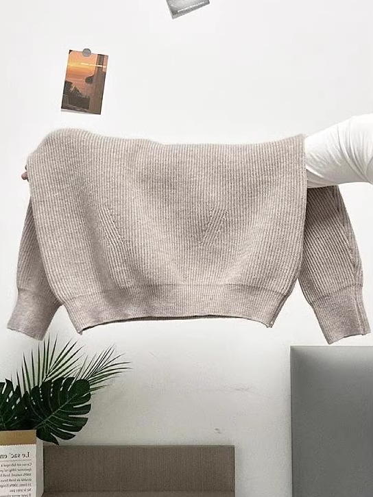 Loose Knitted Hoodie Sweatshir - Women'S Fashion Zip Up Hoodies reseña y precio