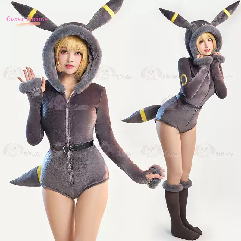 Umbreon Cosplay Costume Hallow - Women'S Fashion Kilt reseña y precio