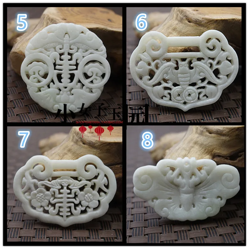Natural White Jade Carved Luck - Women'S Fashion Jewellery reseña y precio