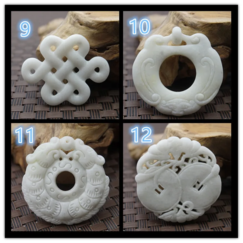 Natural White Jade Carved Luck - Women'S Fashion Jewellery reseña y precio