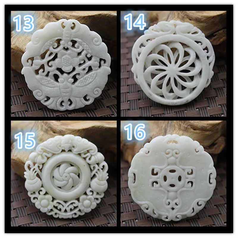 Natural White Jade Carved Luck - Women'S Fashion Jewellery reseña y precio