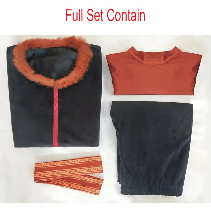 Frozen Cosplay Costumes Kristo - Belted Shirt Dress reseña y precio