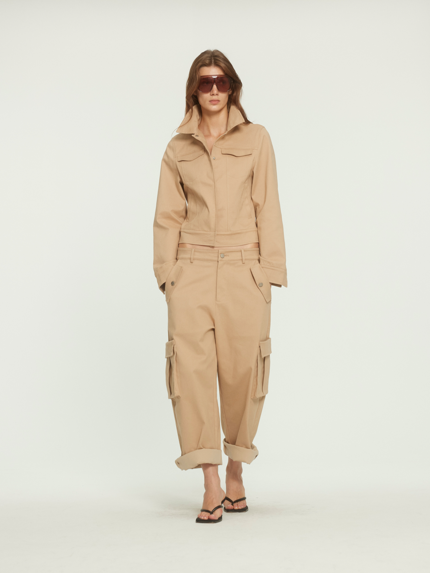 Buzhou Early Autumn Workwear S - Women'S Fashion Utility Jacket reseña y precio