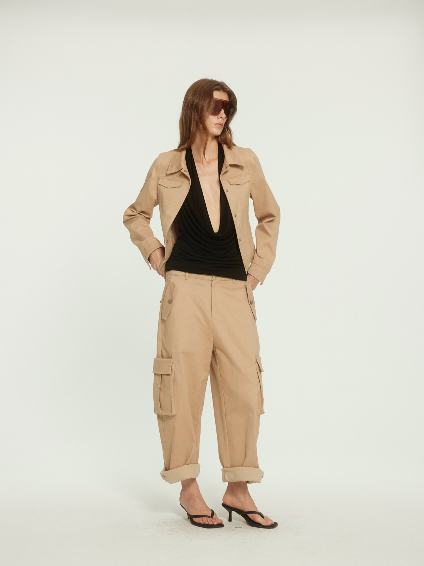 Buzhou Early Autumn Workwear S - Women'S Fashion Utility Jacket reseña y precio