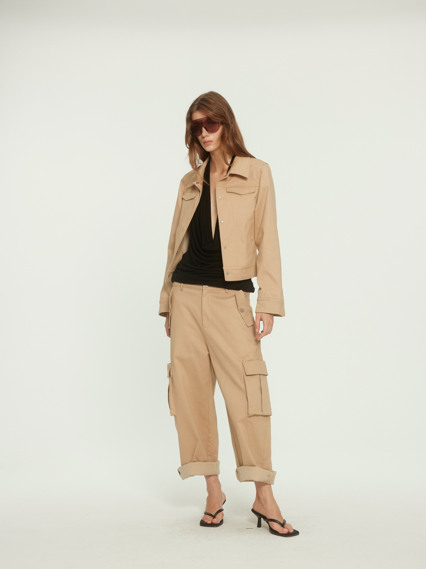 Buzhou Early Autumn Workwear S - Women'S Fashion Utility Jacket reseña y precio