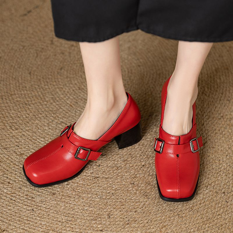 Girseaby Vintage Women Pumps S - Women'S Fashion Belts reseña y precio